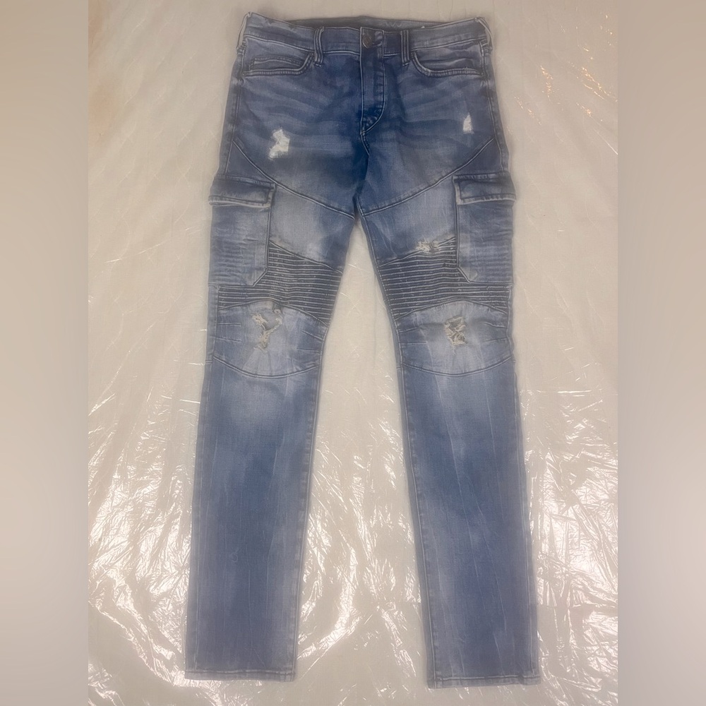 True Religion Jeans Rocco Distressed Men’s 32 X 33